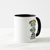 Botto Born Lucky Zaubertrank Retro-Cartoon-Maskott Tasse (VorderseiteRechts)
