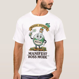 Botto Manifest Boss Modus Retro 1930er Jahre Carto T-Shirt