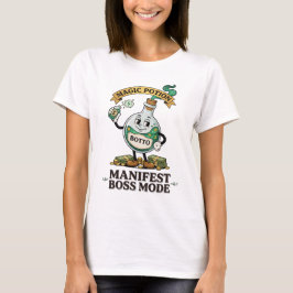 Botto Manifest Boss Modus Retro 1930er Jahre Carto T-Shirt