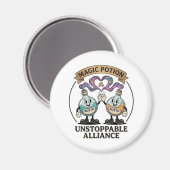 Botto Marke Unstoppable Alliance Retro Magic Trank Magnet (Vorderseite/Rückseite)