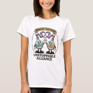 Botto Marke Unstoppable Alliance Retro Magic Trank T-Shirt
