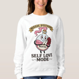 Botto Selbstliebe-Modus Vintage-Zaubertrank A Sweatshirt