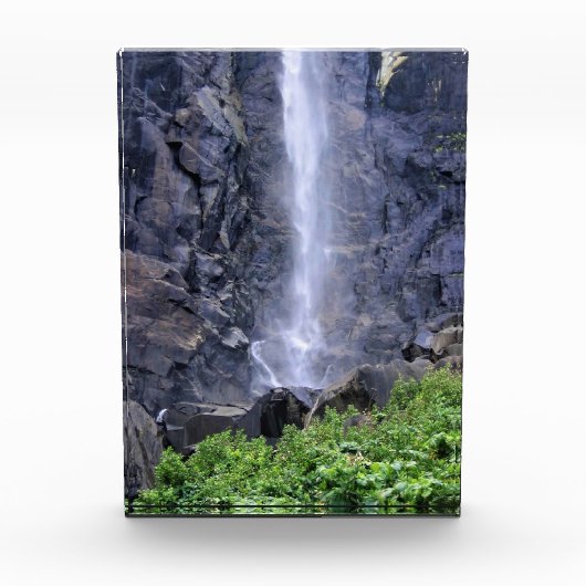 Bottom Bridalveil Falls, Yosemite, CA Fotoblock (Vorderseite)