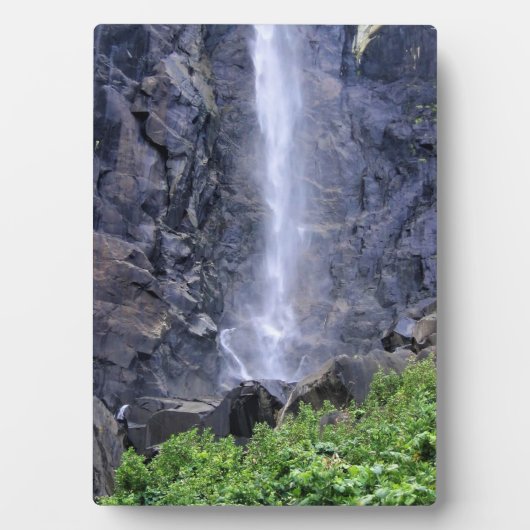 Bottom Bridalveil Falls, Yosemite, CA Fotoplatte (Vorderseite)