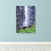 Bottom Bridalveil Falls, Yosemite, CA Leinwanddruck (Insitu (Holzboden))