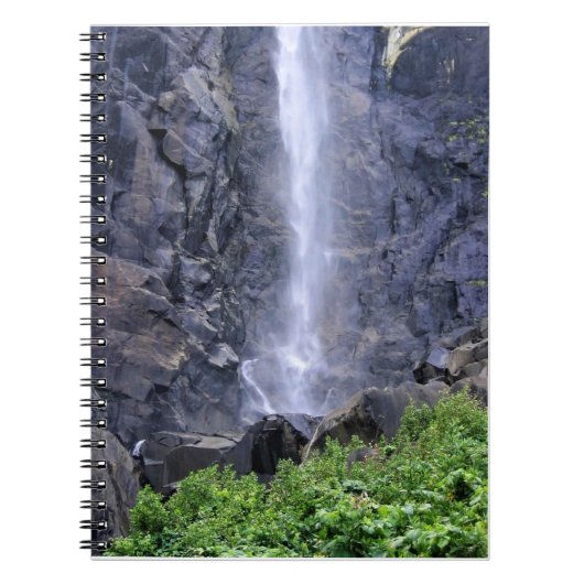 Bottom Bridalveil Falls, Yosemite, CA Notizblock (Vorderseite)