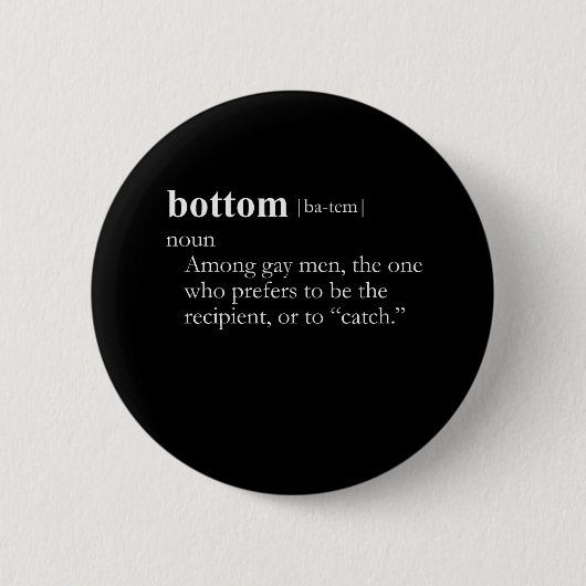 BOTTOM (Definition) Button (Vorderseite)