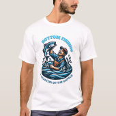 Bottom Fishing & Laughter T-Shirt (Vorderseite)