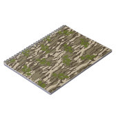 Bottom Lands Camo Eichenlaubmuster Notizblock (Linke Seite)