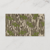 Bottom Lands Camo Eichenlaubmuster Visitenkarte (Rückseite)