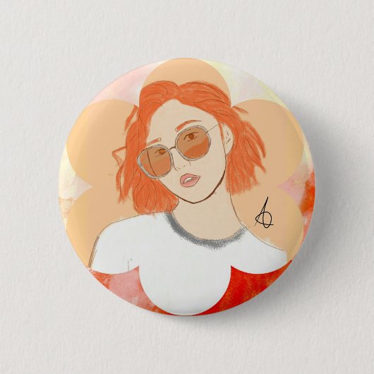 Bottom Mamamoo Hwasa Button (Vorderseite)