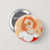 Bottom Mamamoo Hwasa Button (Vorne & Hinten)