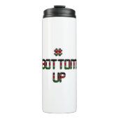 Bottom Up Kenya Peace Liebe und Unity Art Print Thermosbecher (Vorderseite)