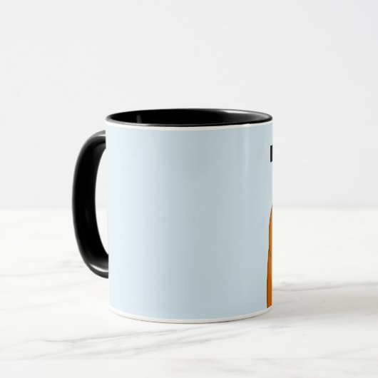 BOTTOME UP BARE HINTERN FUNNY KAFFEE TASSE (Vorderseite Links)