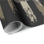 Bottomland Camouflage Duck Junting American Flag U Geschenkpapier (Rolleneckpunkt)