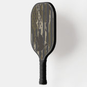 Bottomland Camouflage Duck Junting American Flag U Pickleball Schläger (Links)