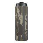 Bottomland Camouflage Duck Junting American Flag U Thermosbecher (Vorderseite)