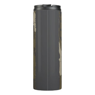 Bottomland Camouflage Duck Junting American Flag U Thermosbecher