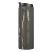 Bottomland Camouflage Duck Junting American Flag U Thermosbecher (Nach rechts gedreht)