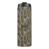 Bottomland Camouflage Hunter Jagd Jahreszeit Thermosbecher (Vorderseite)