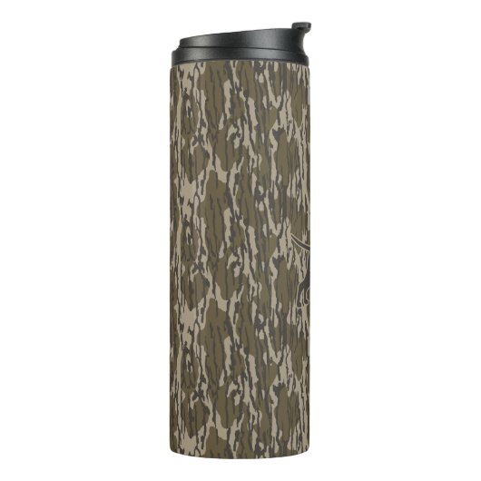 Bottomland Camouflage Hunter Jagd Jahreszeit Thermosbecher (Nach links gedreht)