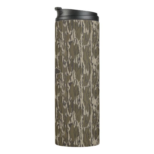 Bottomland Camouflage Hunter Jagd Jahreszeit Thermosbecher (Nach rechts gedreht)