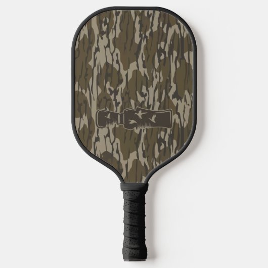 Bottomland-Camouflage nennen mich Duck Call Pickleball Schläger (Vorderseite)