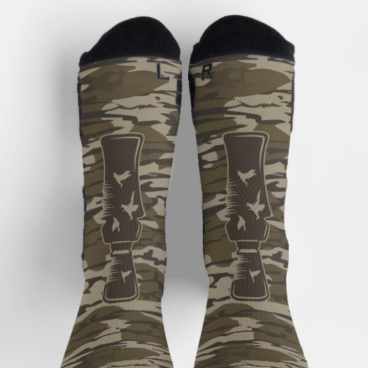 Bottomland-Camouflage nennen mich Duck Call Socken (Oben)