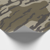 Bottomland Camouflage Old School Camouflage Geschenkpapier (Ecke)