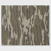 Bottomland Camouflage Old School Camouflage Geschenkpapier (Flach)