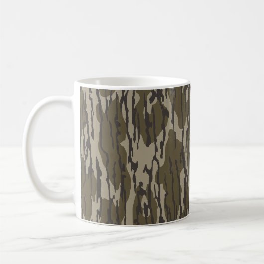 Bottomland Camouflage Old School Camouflage Kaffeetasse (Links)