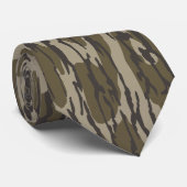 Bottomland Camouflage Old School Camouflage Krawatte (Gerollt)