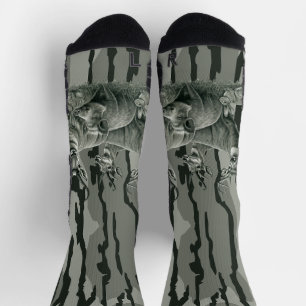 Bottomland Camouflage Whitetail Deer Mule Deer Pro Socken