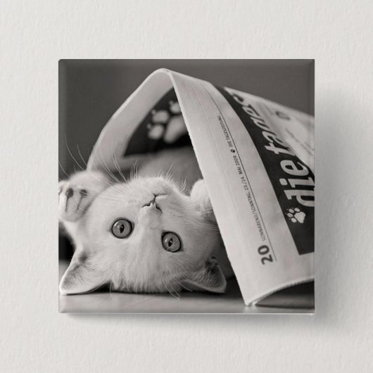 Botton Cat Button (Vorderseite)