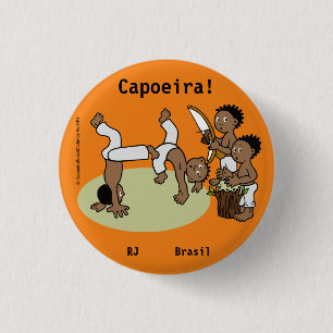 Botton de Capoeira: Rodinha na Senzala Button