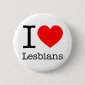 Botton I Love Lesbians Button (Vorderseite)