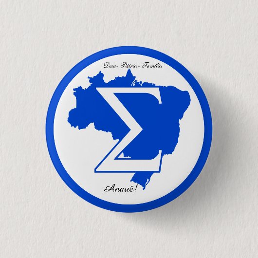 Botton Integralista Anauê n 02! Button (Vorderseite)