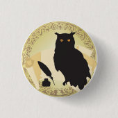 Botton Pergament im Weiß Button (Vorderseite)