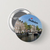 Botton/Stift ~ Amsterdam, Netherlands, Button (Vorne & Hinten)