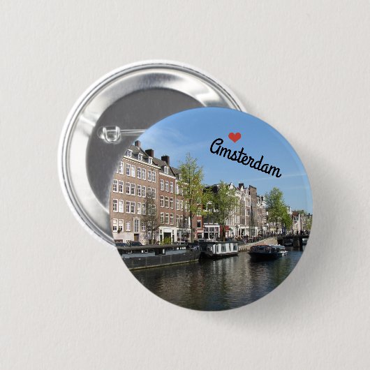 Botton/Stift ~ Amsterdam, Netherlands, Button (Vorne & Hinten)