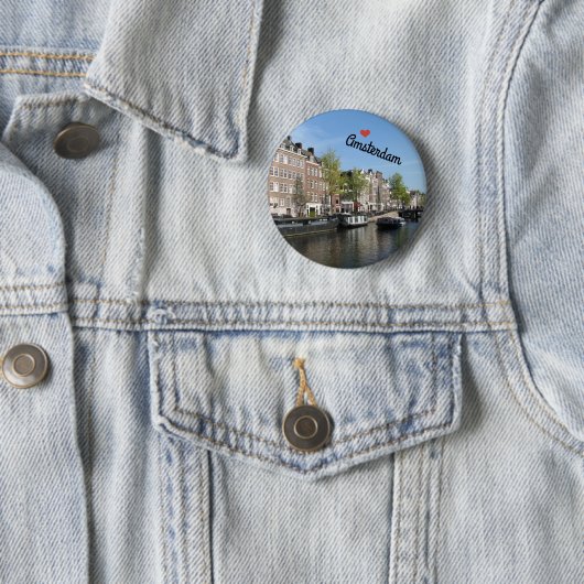 Botton/Stift ~ Amsterdam, Netherlands, Button (Beispiel)