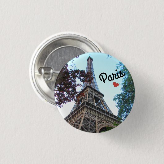 Botton/Stift ~ Paris, France, Button (Vorne & Hinten)