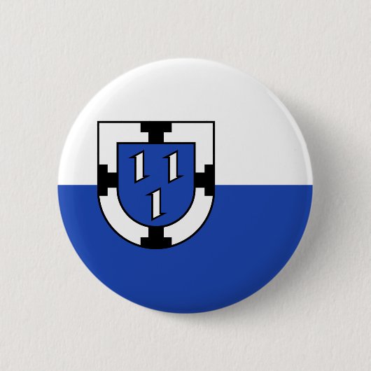Bottrop Stadt Emblem Flagge Deutschland Symbol Sch Button (Vorderseite)