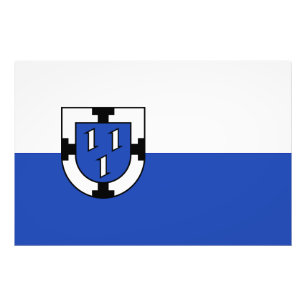 Bottrop Stadt Emblem Flagge Deutschland Symbol Sch Fotodruck