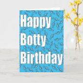 Botty Birthday Karte (Gelbe Blume)