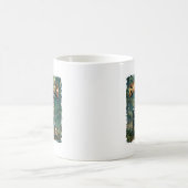 Botweiler Illustration – Roboter Rottweiler Lustig Kaffeetasse (Mittel)