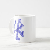 BotZilla Kaffeetasse (Vorderseite Links)