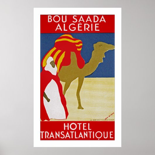 Bou Saada Algerie Poster (Vorne)