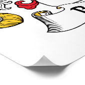 Boucher Familienwappen Poster (Ecke)