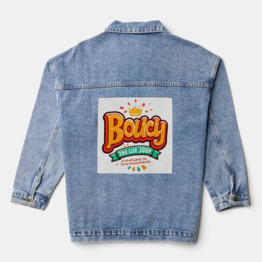Boucy Crown Fun T-Shirt Jeansjacke (Rückseite)